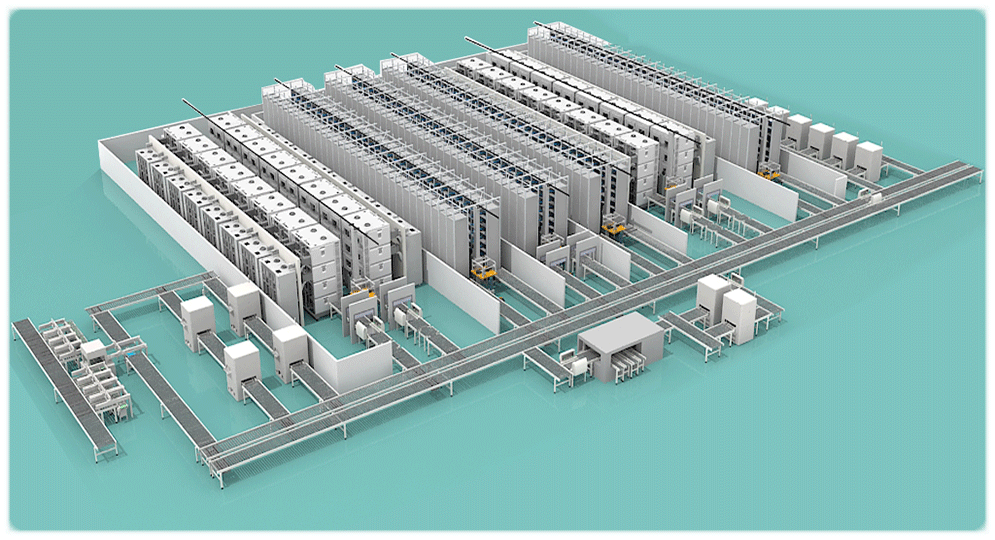 Cylindrical lithium battery injection machine